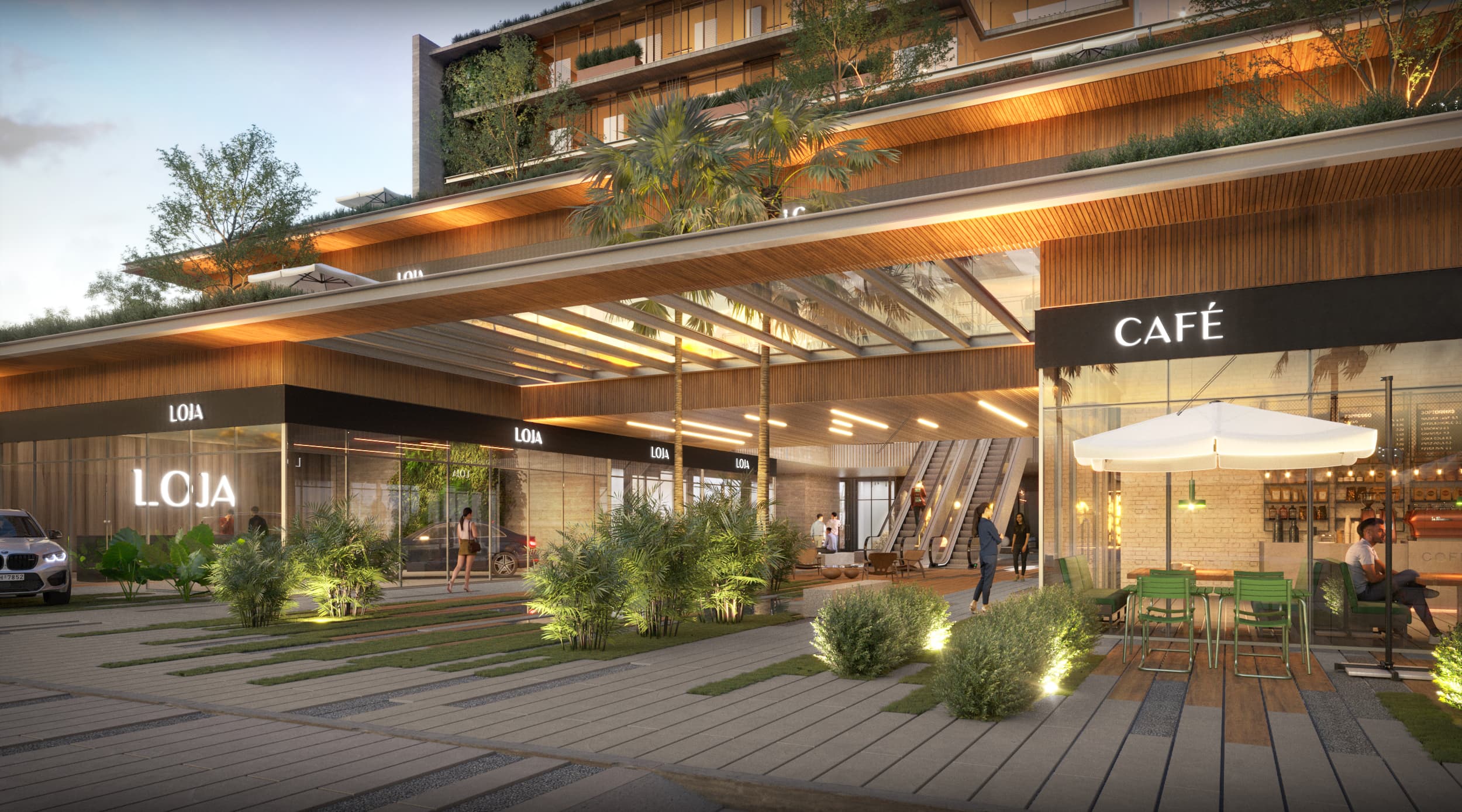 Acesso · lobby residencial